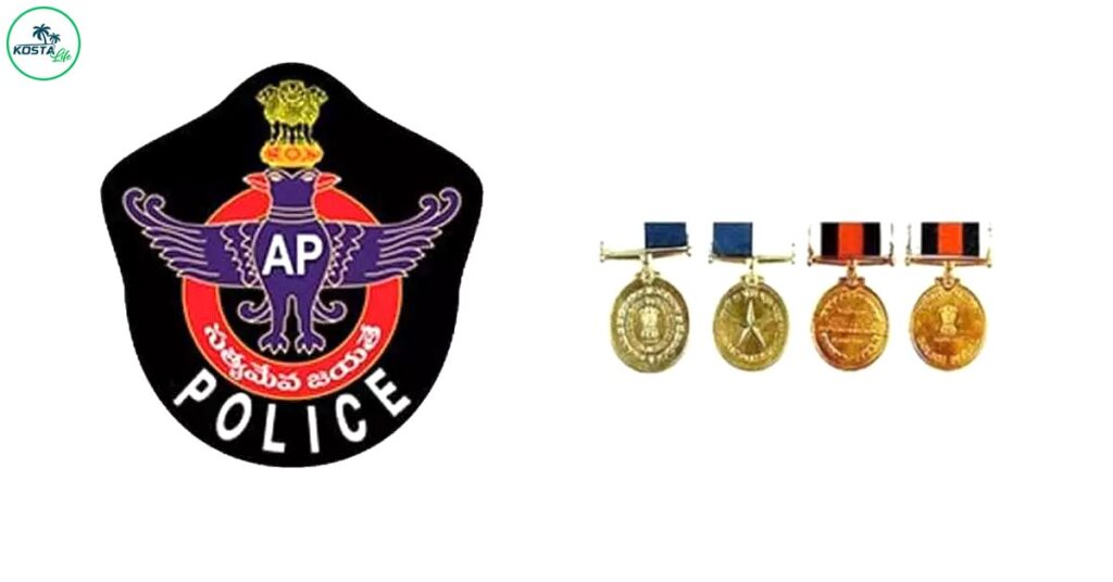 medal harvast for ap police